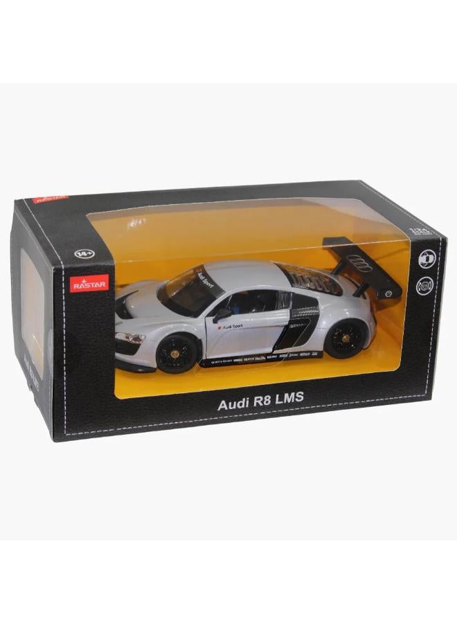 راستار سيارة أودي R8 مصبوبة من المعدن - بيضاء - Image 1