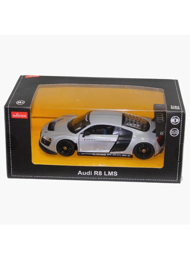 راستار سيارة أودي R8 مصبوبة من المعدن - بيضاء - Image 3