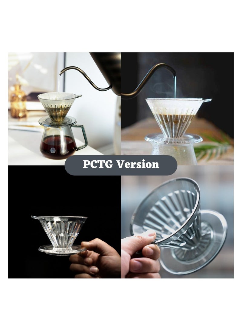 TIMEMORE Crystal Eye Coffee dripper PCTG 02 - Image 4