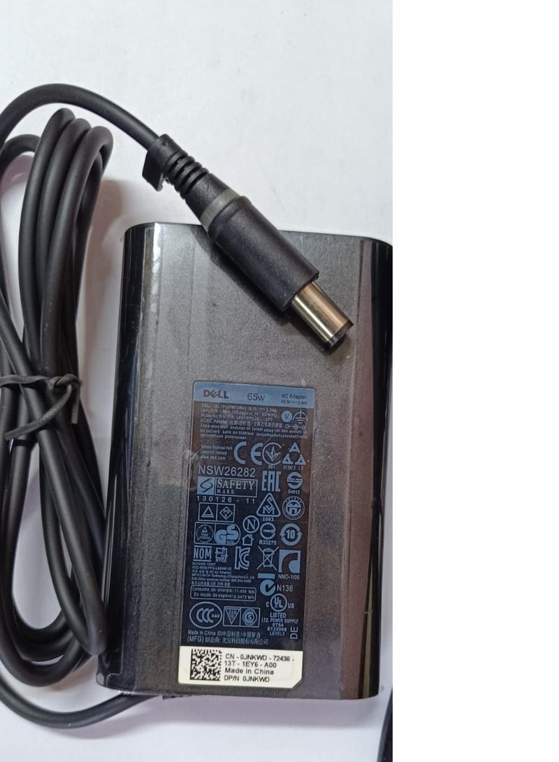 CS DELL LAPTOP ADAPTER 65W 19.5V 3.34A  7.4mm x 5.0mm - Image 1