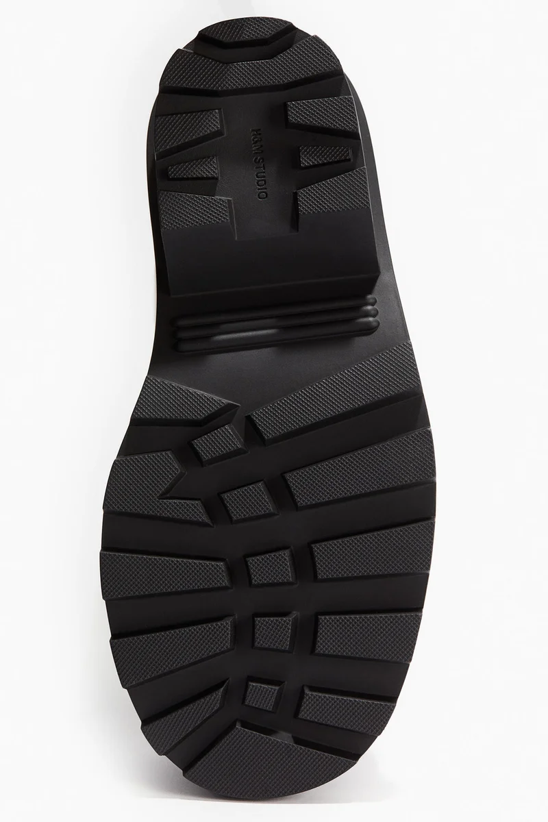 H&M Chunky leather boots