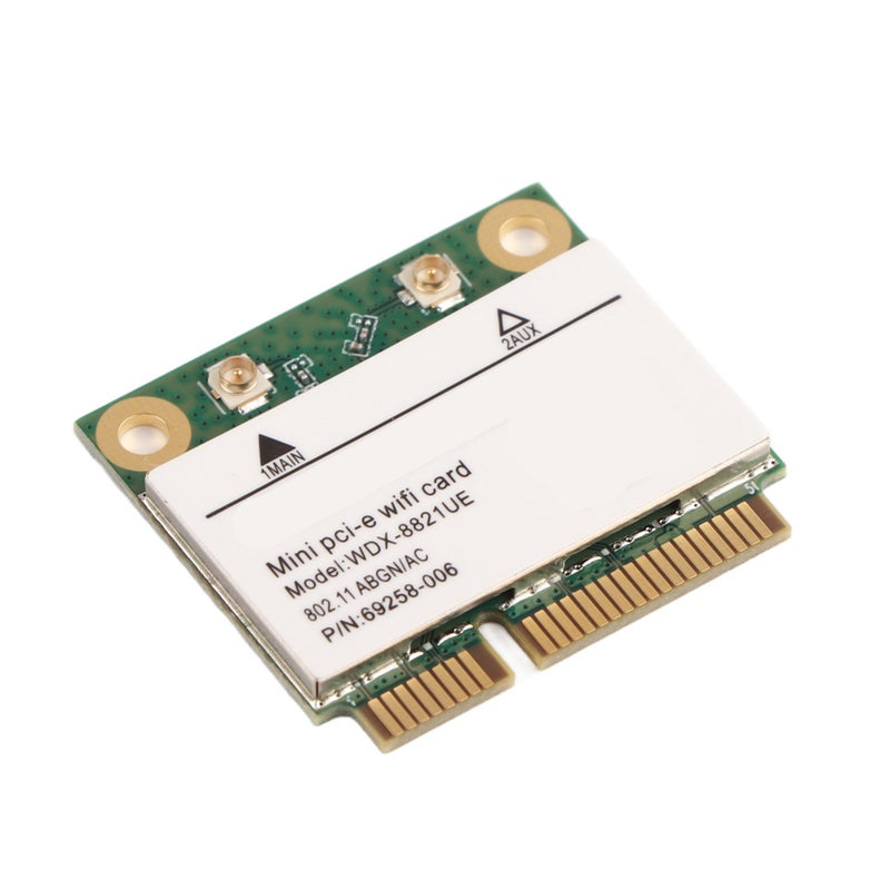 بطاقة شبكة ثنائية النطاق 2.4 جيجاهيرتز /5 جيجاهيرتز بطاقة لاسلكية WIFI ميني PCI‑E بسعة 433 ميغابت في الثانية - Image 3