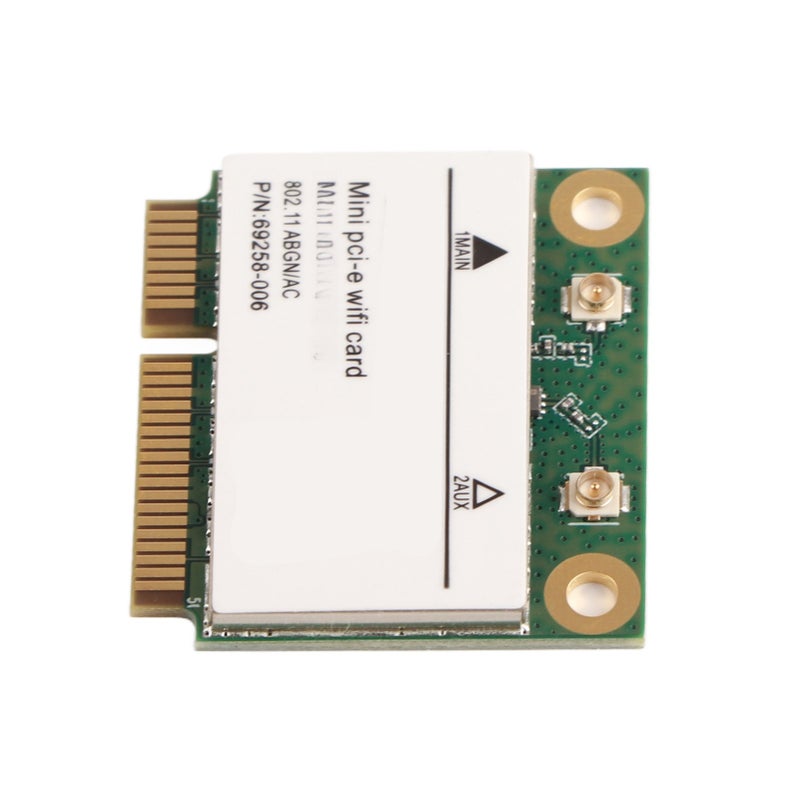 بطاقة شبكة ثنائية النطاق 2.4 جيجاهيرتز /5 جيجاهيرتز بطاقة لاسلكية WIFI ميني PCI‑E بسعة 433 ميغابت في الثانية - Image 4