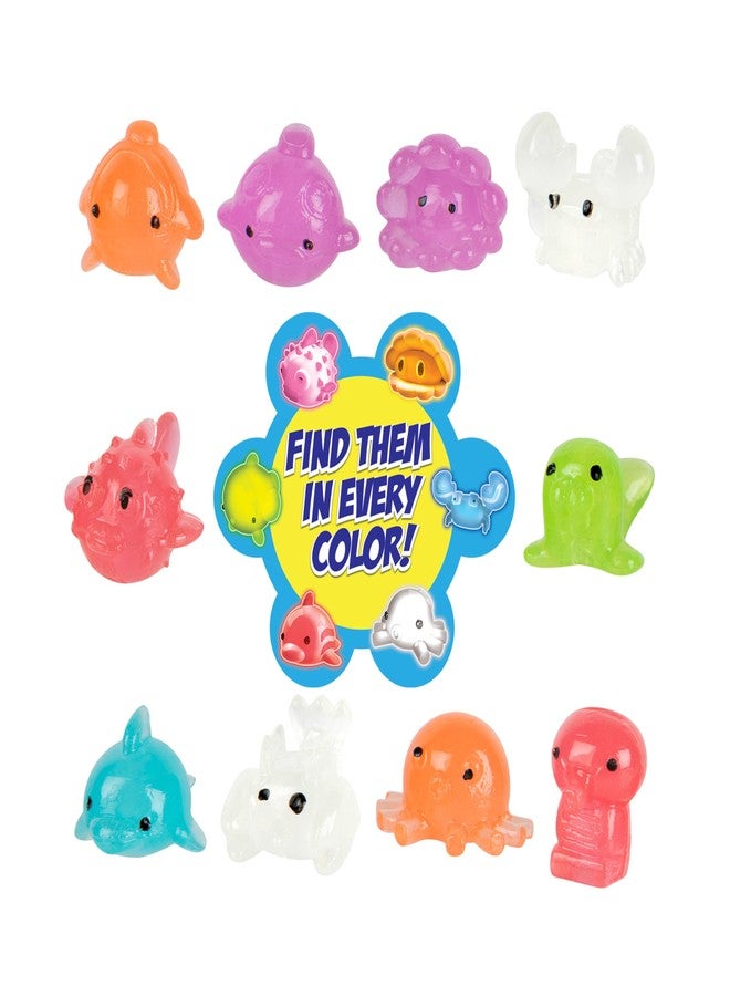 ORB Arcade Capsules Sqwishland Glow in The Dark Sea | 48 Capsules Display - Image 2