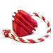 SodaPup MuttsKickButt Heart on a String Durable Dog Tug Toy Chew Toy Treat Dispenser Made in USA from NonToxic PetSafe Food Safe Natural Rubber for Bonding Exercise Training More - Image 3
