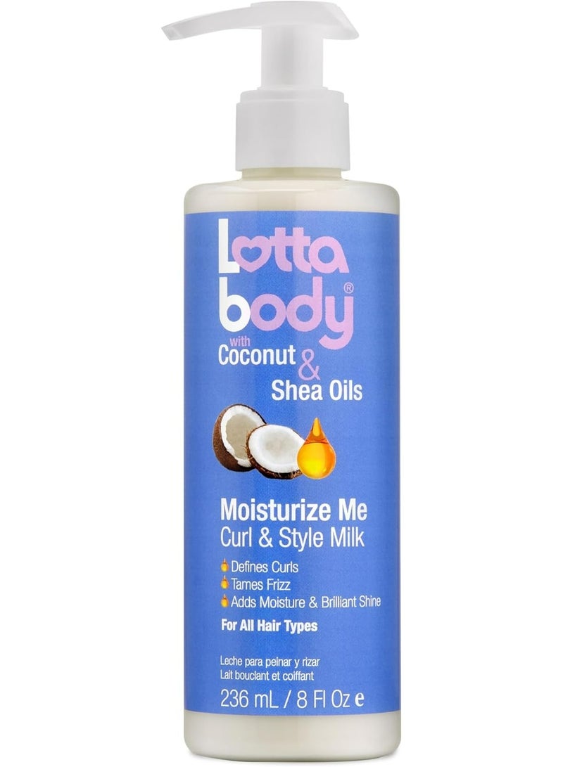 Lottabody Coconut & Shea Oils Moisturize Me Curl & Style Milk - Image 1
