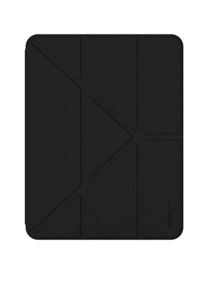 NIBEMINENT Gentle Folio Smart Case Cover For Apple iPad Pro 11-Inch (2020) Black  - Image 1