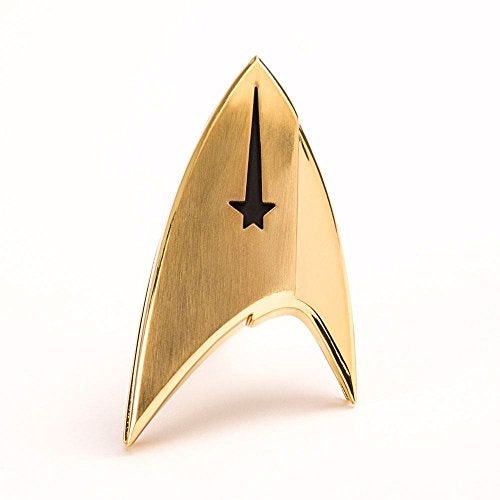 Star Trek Quantum Mechanix Abysse Corp_BIJQMX001 Star Trek Insignia Badge Command Multi Colour - Image 1