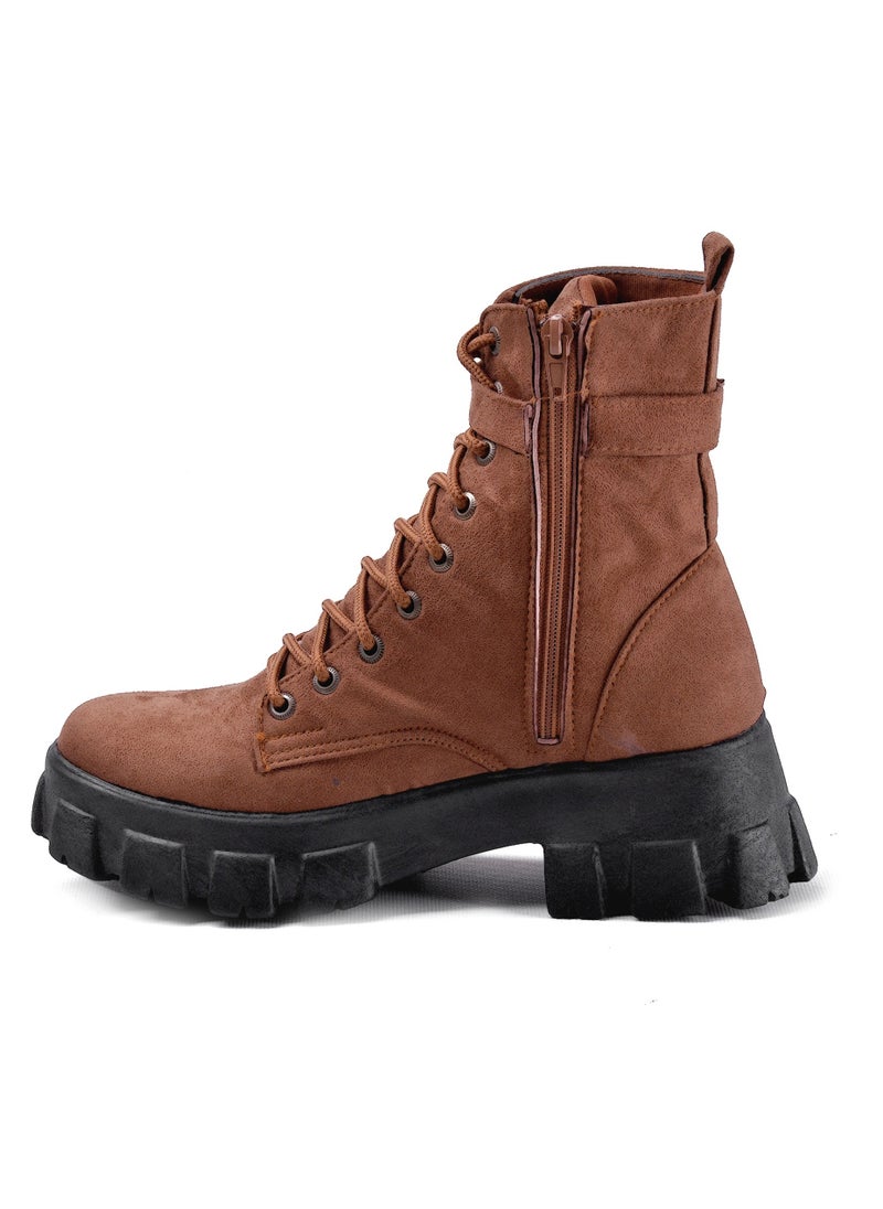 Run  - High Quality Half Pot Suede & Zipper-Havan - Image 1