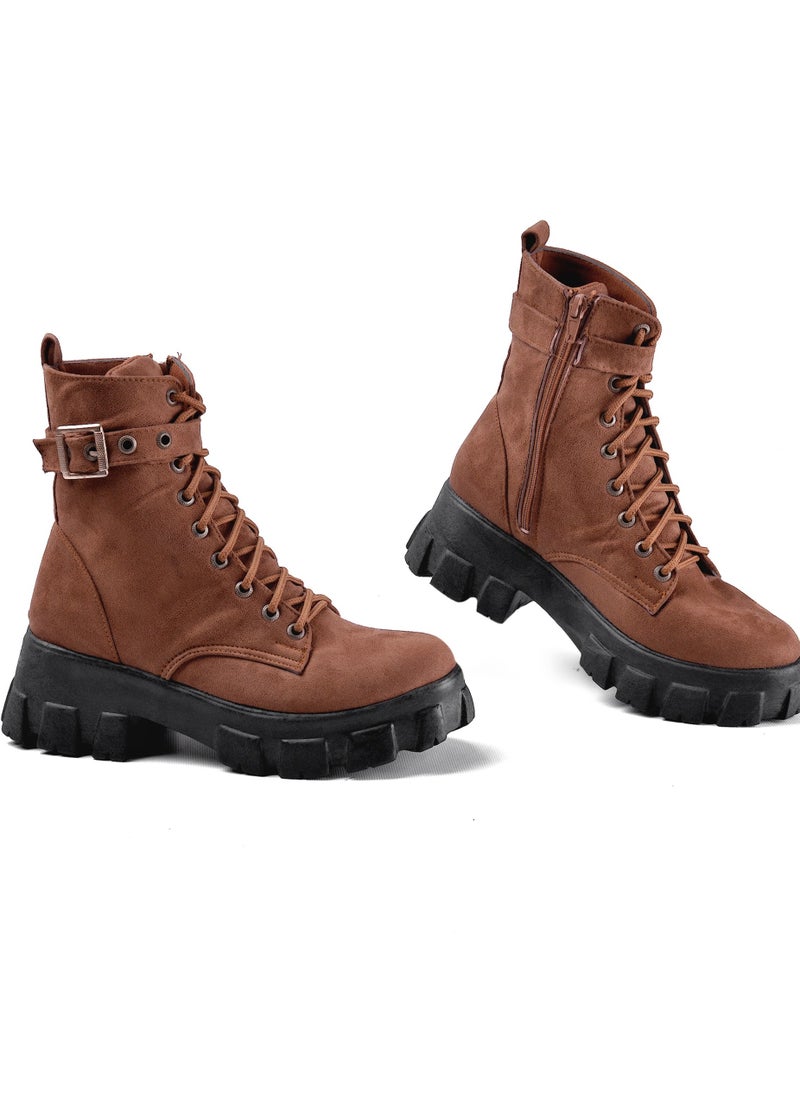 Run  - High Quality Half Pot Suede & Zipper-Havan - Image 1