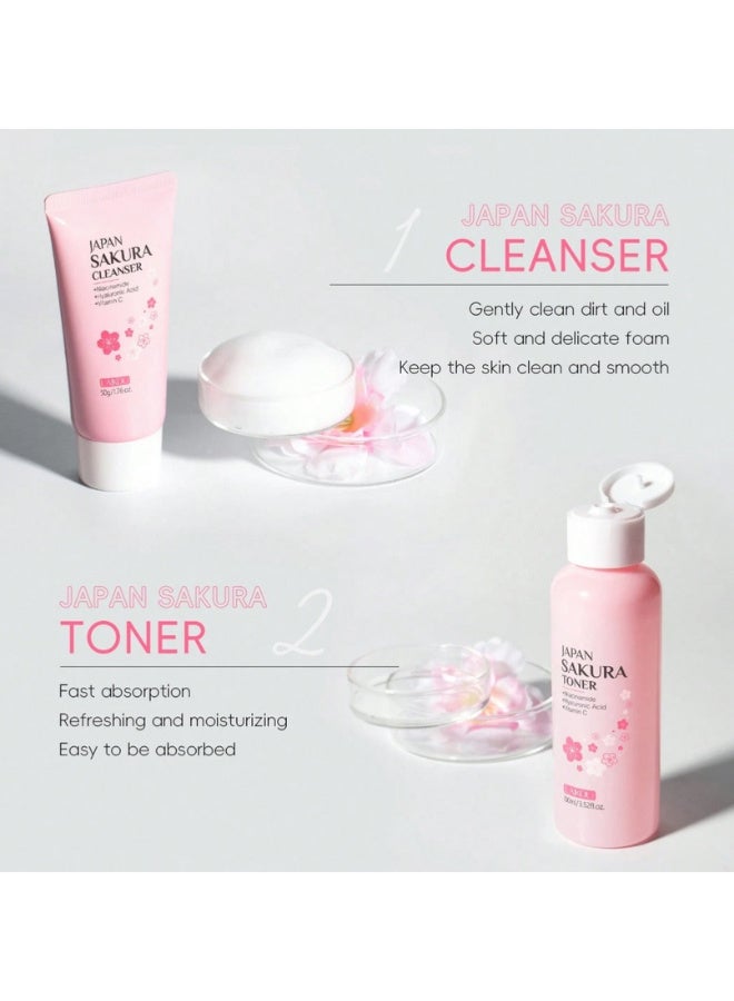 لايكو مجموعة العناية بالبشرة اليابانية المغذية بعمق من 6 قطع من بلوسوم بيوتي - Image 5