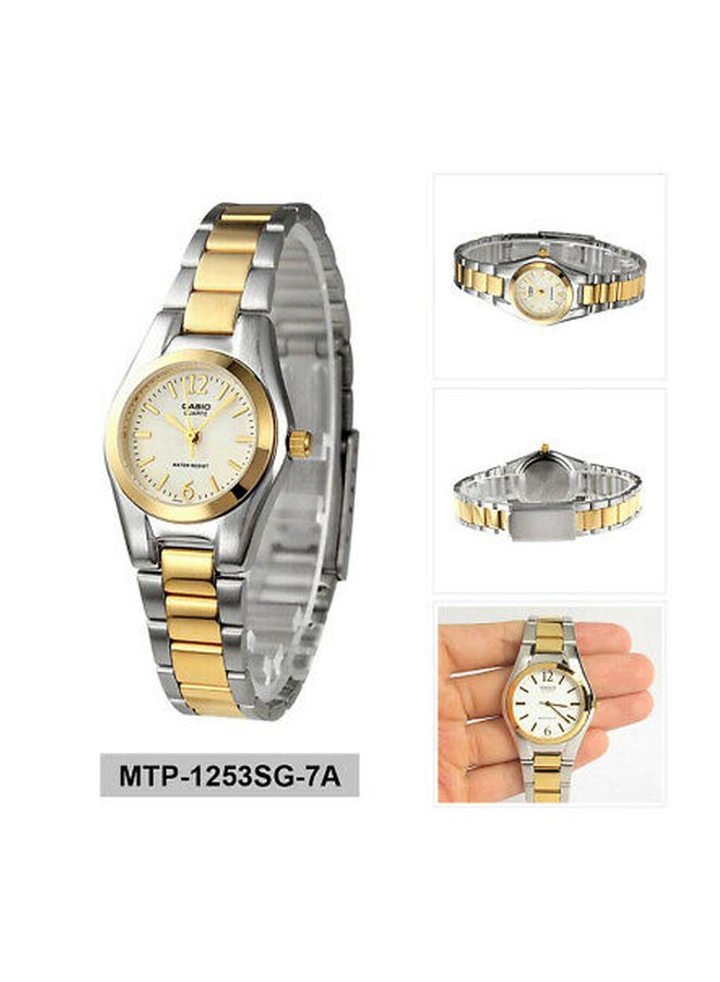كاسيو ساعة بعقارب مضادة للماء طراز MTP-1253SG-9AVDF رجال - Image 2