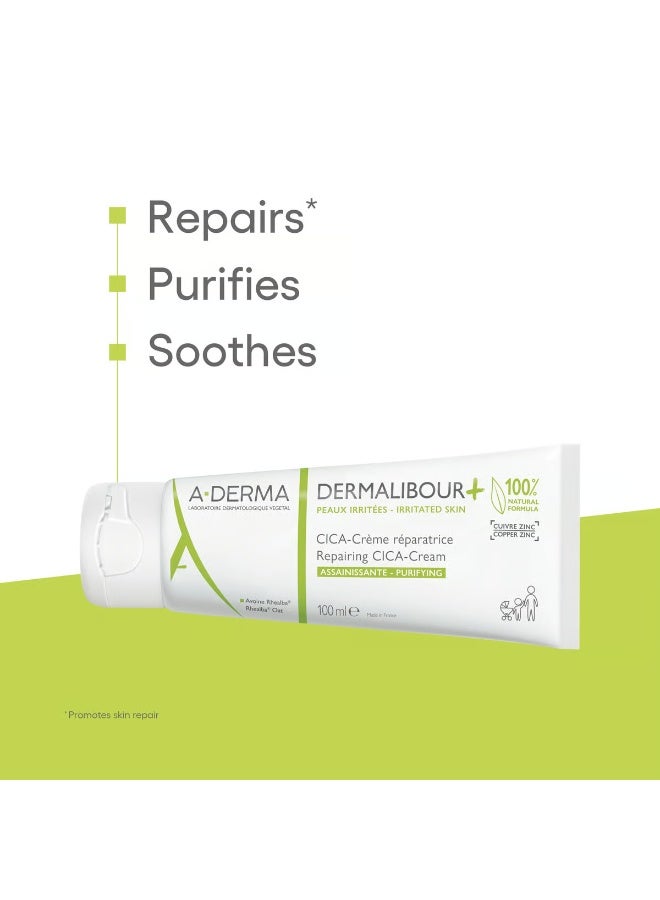 A-Derma Dermalibour+ Repairing CICA-Cream 50ml - Image 2