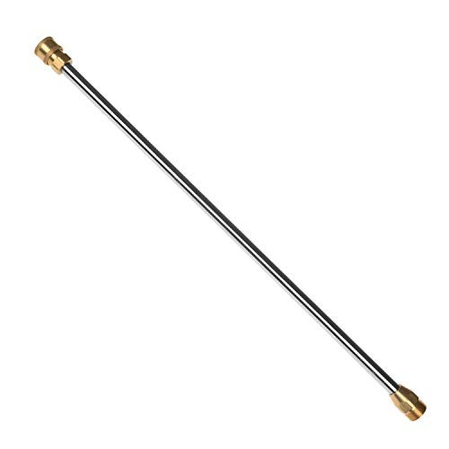 Sooprinse Pressure Washer Wand,Stainless Steel Quick Connect Lance,Replacement Spray Wand,16",5000PSI - Image 1