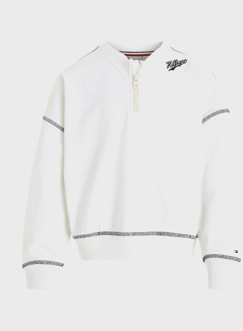 TOMMY HILFIGER Kids Hilfiger Script 85 Sweatshirt