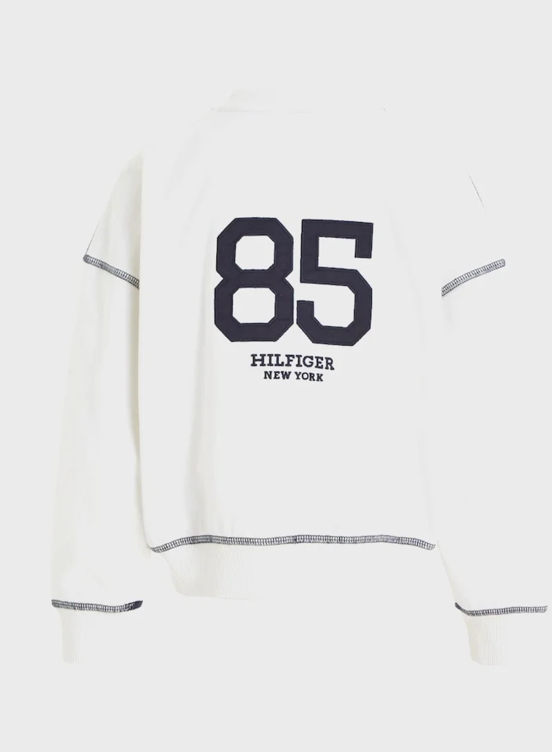 TOMMY HILFIGER Kids Hilfiger Script 85 Sweatshirt