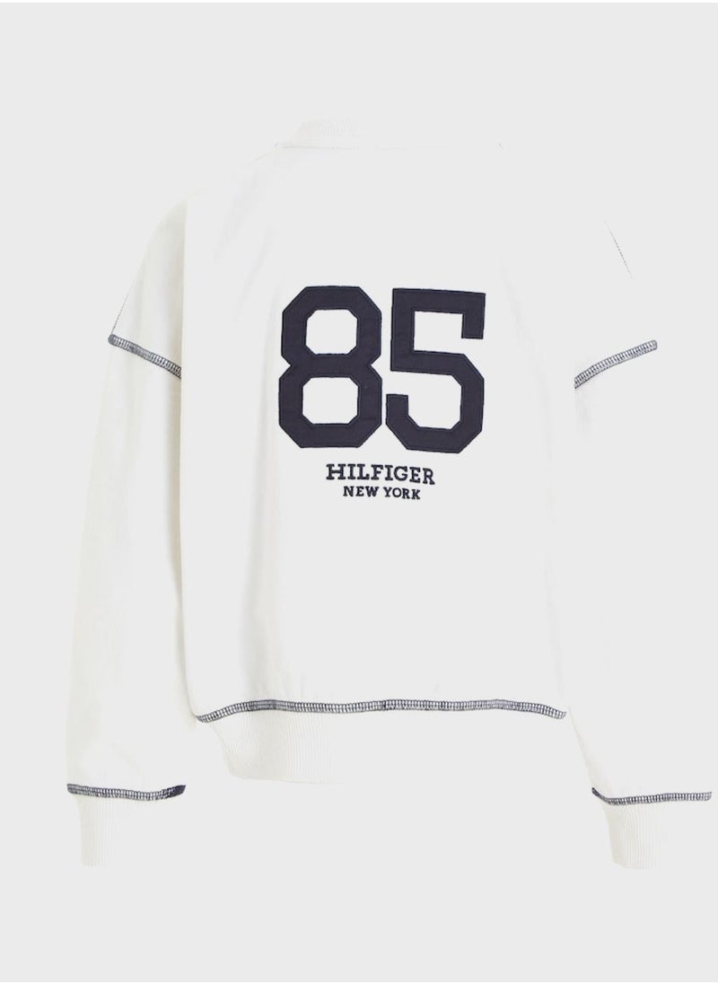 TOMMY HILFIGER Kids Hilfiger Script 85 Sweatshirt  - Image 5