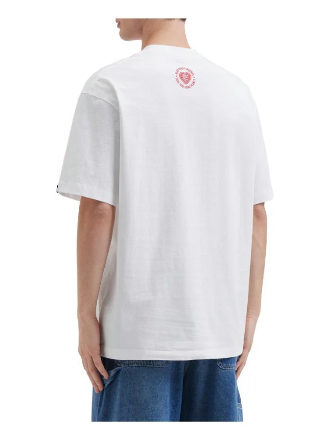 فينجركروكس تيشيرت بشعار تفصيلي للجيب