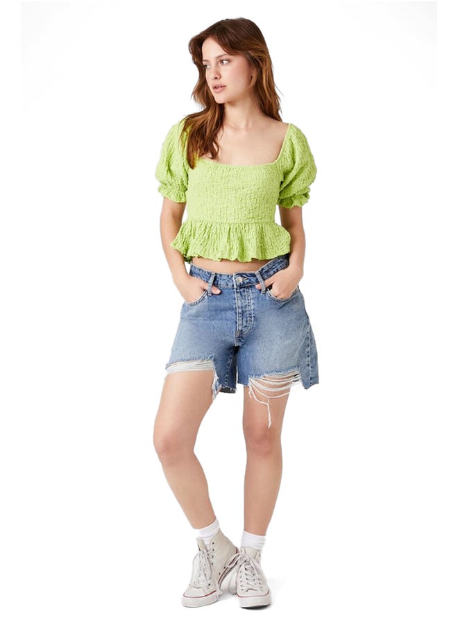 FOREVER 21 - Shirt Knit Top - Image 1