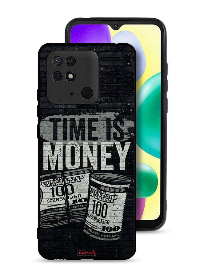 Tolwak Xiaomi Redmi 10C Protective Case Cover Time Is Money - Image 1