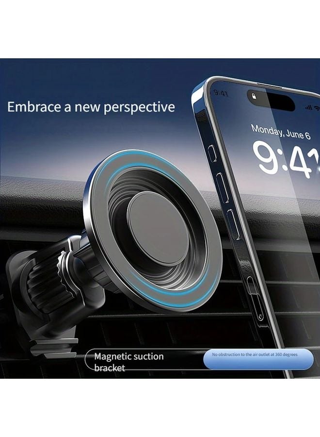 Universal Car Phone Holder Magnetic Long Type Strong Suction 360 Rotation Anti Shake - Image 4