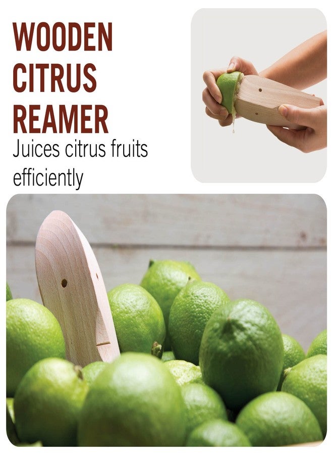 Monkey Business Citrus Reamer made of Wood / For Juicing Lemons, Limes & Oranges manually / Ergonomic, Minimalist Design adds Beauty to your Kitchen / Juice Bruce by Monkey Business - Image 2