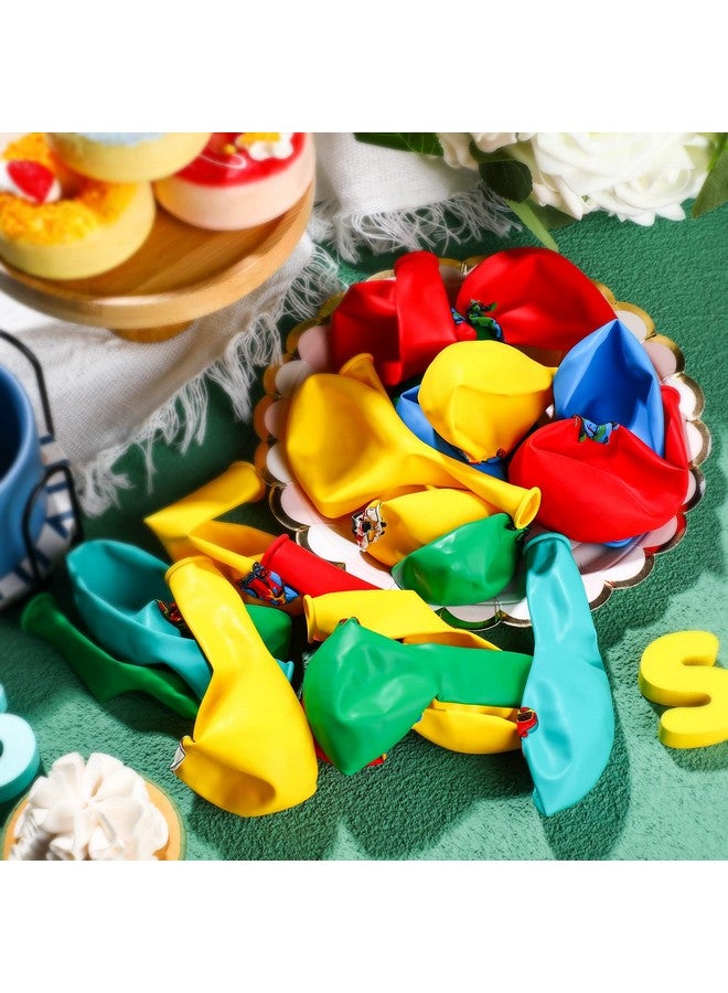 Threan 40 Pack Transportation Party Balloons Decorations Traffic Balloons Vehicle Latex Balloons Transport Party Supplies For Boys Kids Baby Shower Birthday Decoration - Image 4