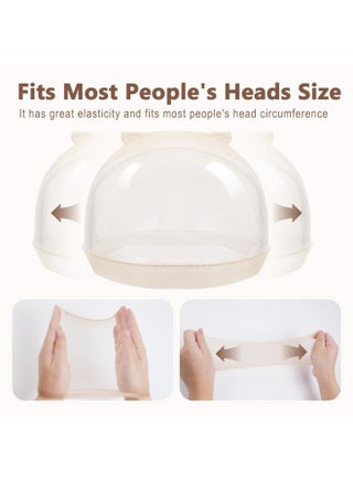 HD Wig Cap, 4 Pieces Invisible and Sheer Breathable Ultra-thin Stretchy Stocking Caps for Lace Front Wigs - view 5