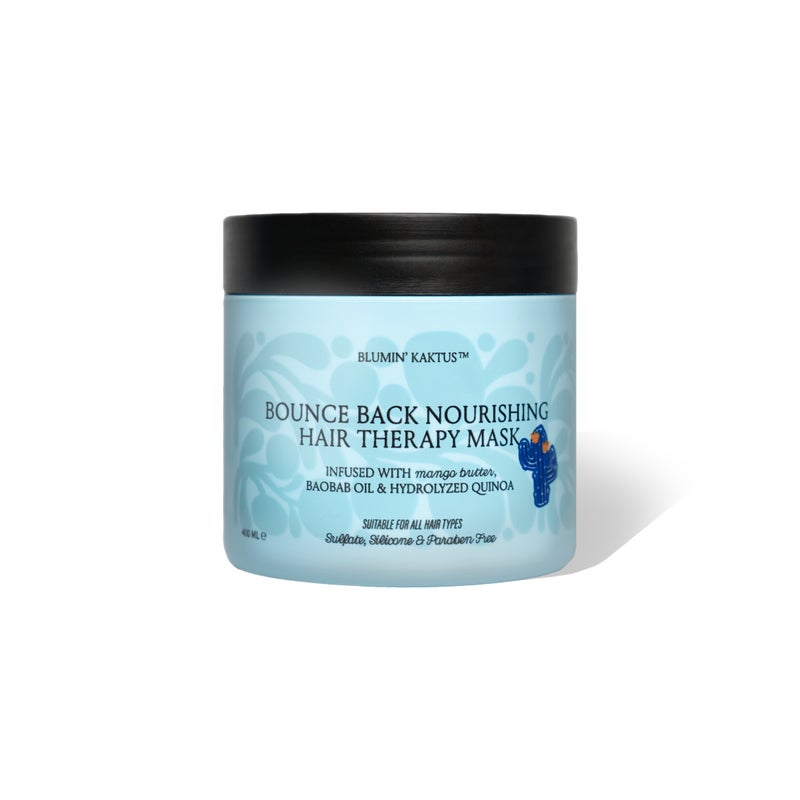 blumin kaktus Blumin’Kaktus Bounce Back Nourishing Hair Therapy Mask – Deep Conditioning Treatment, 400 ml - Image 1