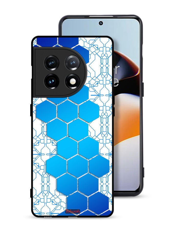 Tolwak OnePlus 11 5G Protective Case Cover Honeycomb Hexagon Icon Networks - Image 1