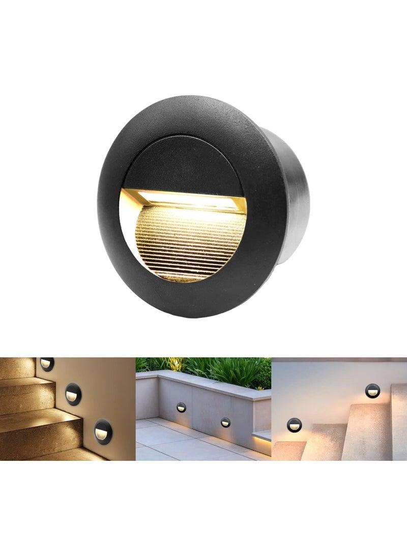 AFN Modern LED Step Light Outdoor Wall Mount Fixture Waterproof Recessed Lighting for Stairways Pathways Garden Deck Safety and Ambiance Hot Selling Outdoor Landscape Lighting Solution - Image 1