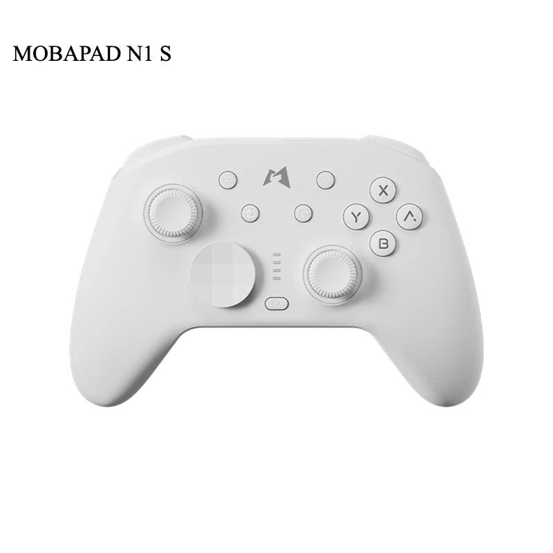 Mobapad N1 S Liquid Silicone Gaming Controller with Hall Effect, Bluetooth for NS / PC / Android, White - Image 1