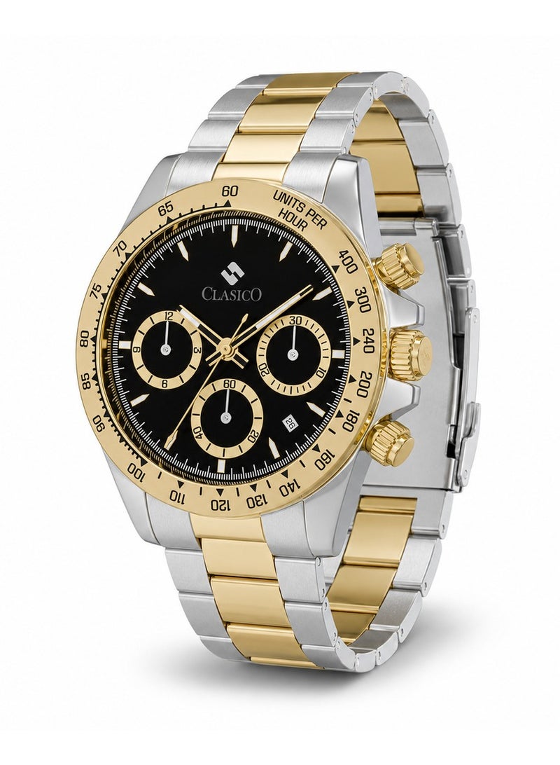 Clasico Astra 42mm Chronograph — Ultra-Luxury Precision in Premium Stainless Steel - Image 2