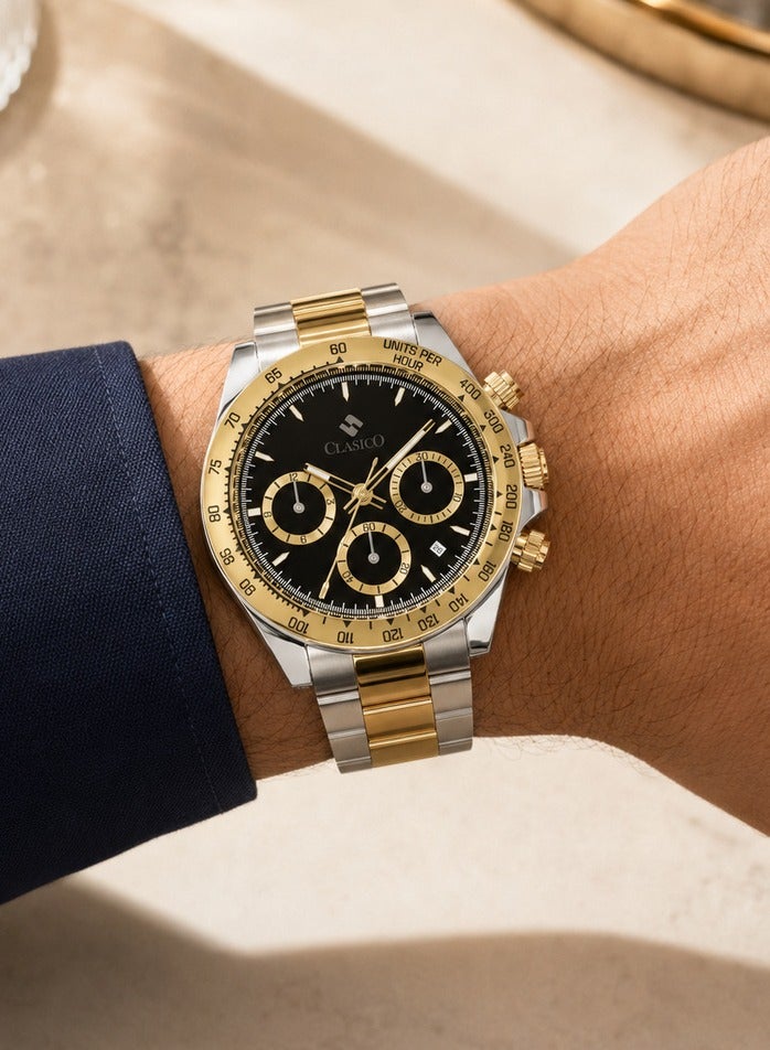 Clasico Astra 42mm Chronograph — Ultra-Luxury Precision in Premium Stainless Steel - Image 5