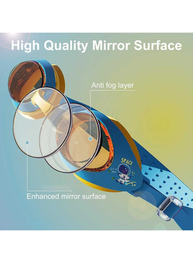 Generic Swimming Goggles, Swimming Goggles for Adult and Kids, Anti-fog Coating, Comfortable Fit, Durable Construction - Image 2