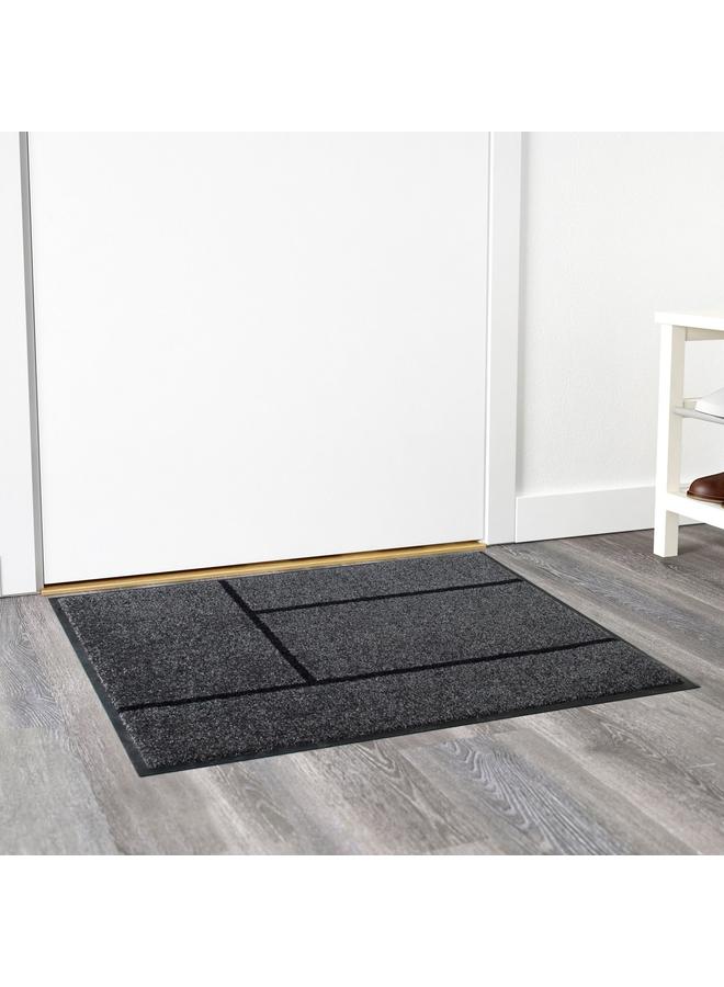 erorex Door mat, grey/black, 69x90 cm - Image 3