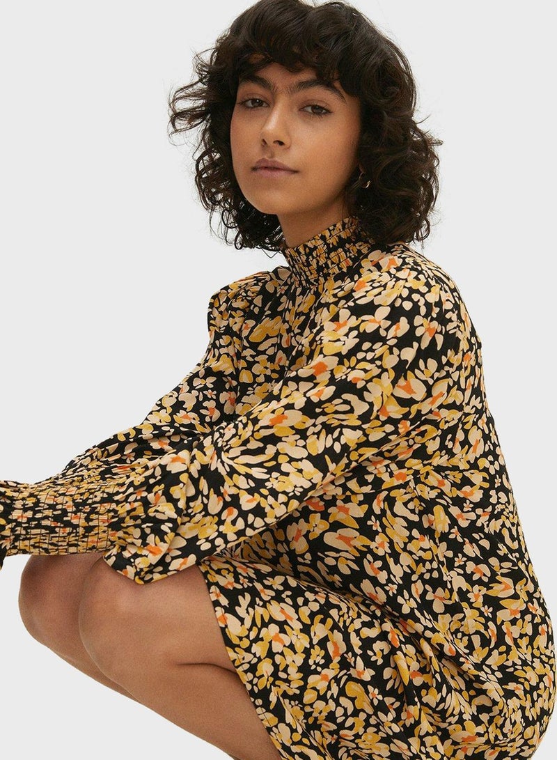 Oasis Floral Print Dress - Image 3
