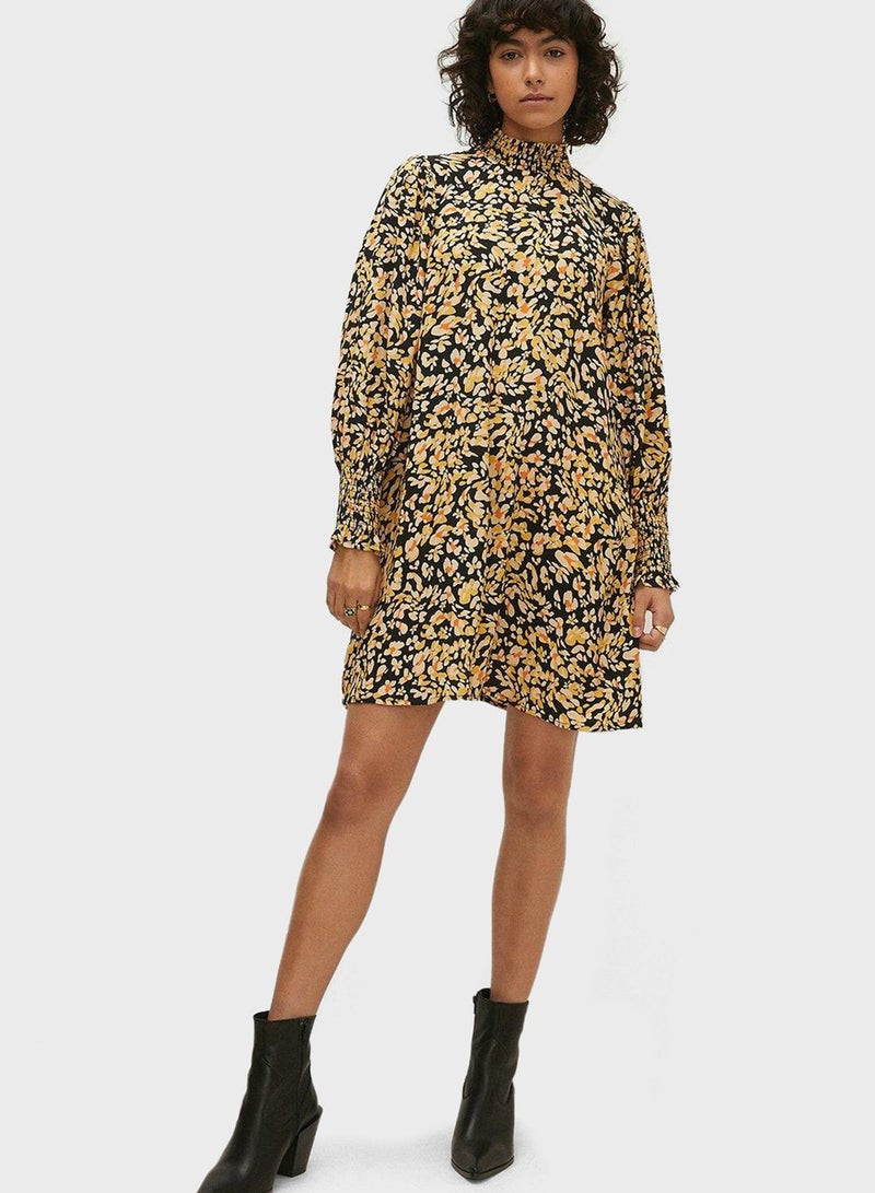 Oasis Floral Print Dress - Image 1