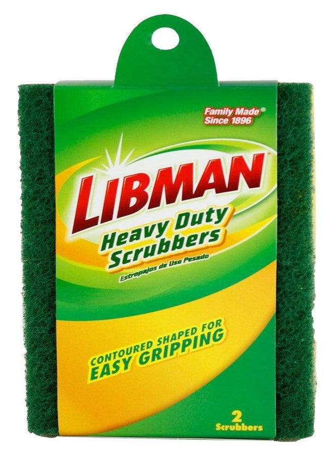 LIBMAN Sponge Scrubbers, Pack of 2 - Image 1