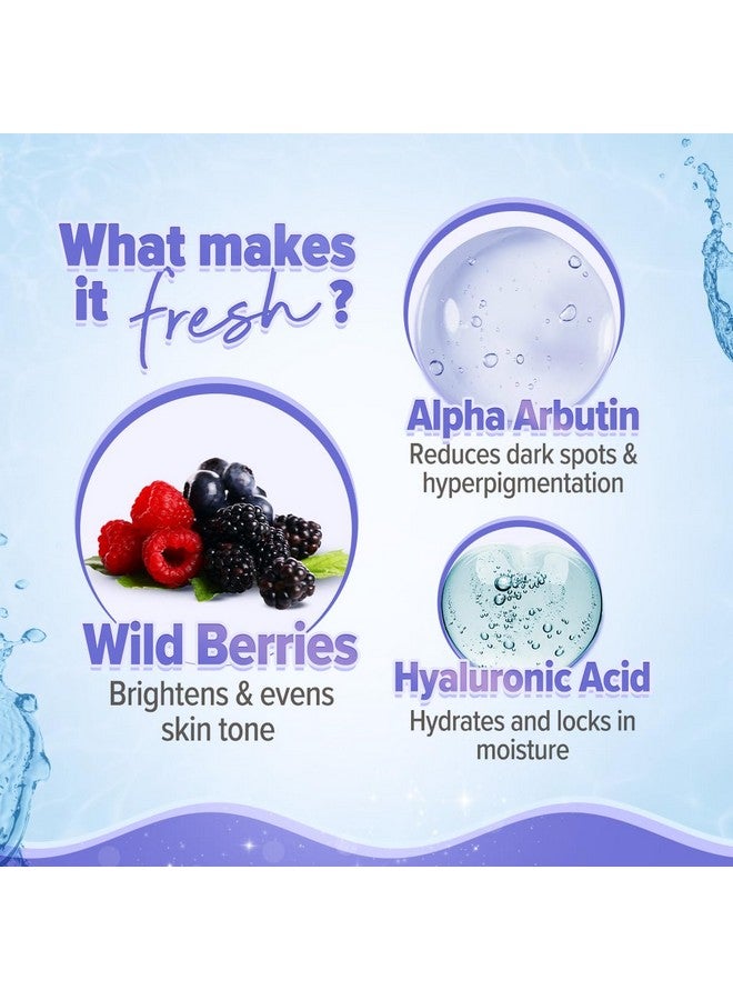 Aqualogica Illuminate+ Lush Strobe Cream With Wild Berries And Alpha Arbutin - 30G  - Image 3