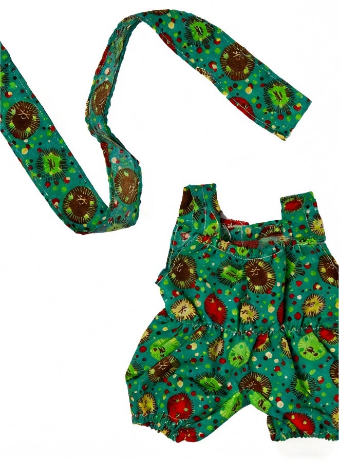 دمية طفل أفريقية سوداء مقاس 8 بوصات، مصنوعة من السيليكون قابلة للغسل، مع ملابس وربطة شعر - Image 4