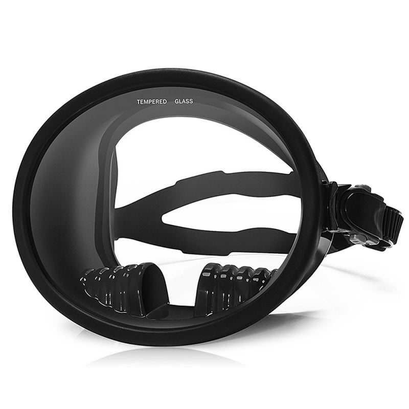 Wave 180° Panoramic Wide View Anti-Fog Scuba Diving Mask with Snorkel for Snorkeling Scuba Diving - Image 2