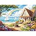 DAGIRT 500 Piece Puzzles for Adults Cozy Beach Cottage 500 Piece Puzzle Vibrant Rainbow Sky Jigsaw Puzzle Perfect for Family Game Night Home Wall Decor Ideal Gift for Adults Kids Seniors 205 x 15 in - Image 2