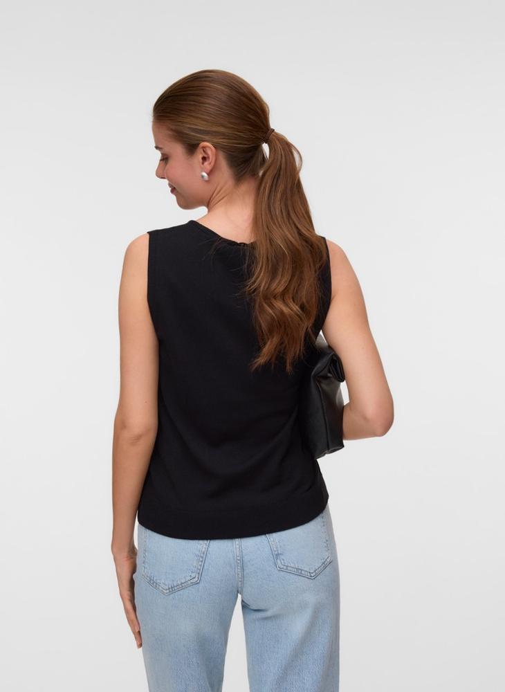 VERO MODA Awbeverly  V-Neck Knit Vest - Image 2