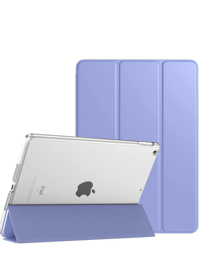 Raxoom iPad 10.2 Case - Compatible with 9th Generation (2021), 8th Generation (2020), 7th Generation (2019) - Slim Translucent Hard PC Protective Smart Cover with Stand - Black - Image 1