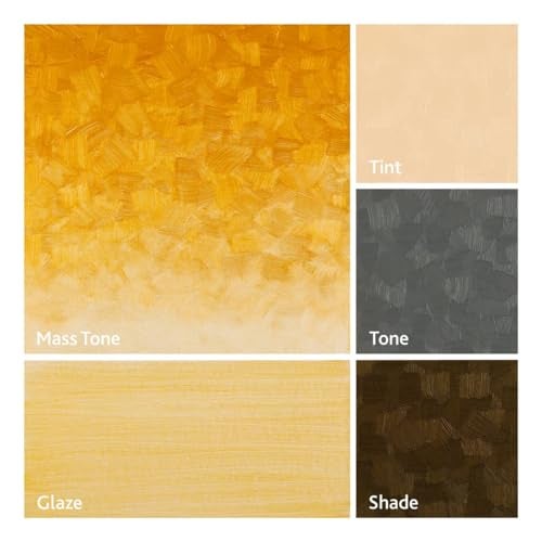 Tusc & Pine Artist Oil Paint - Gold Pearlescent, 40 ml, Non-Yellowing, Rich & Creamy Consistency, Maximum Pigment Load, Small Batch Milled Oil Paints Made in the USA for Professional Artists - Image 2