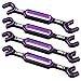 RCenjoy 4PCS RC Wrench 3032353740505560mm Turnbuckle Nut Ball Joint Remover RC Repair Tool for RC Crawler Car Boat RC Drone Upgrade Parts Purple - Image 2