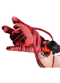 Generic Spider Web Gloves Shooters Costume Toy for Kids Girl Boys, Spiderman Water Gun Cosplay Launcher Action Figure with Wrist Toys Birthday Party Decorations  - Image 1