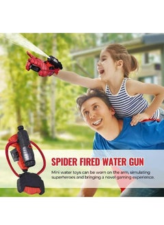 Generic Spider Web Gloves Shooters Costume Toy for Kids Girl Boys, Spiderman Water Gun Cosplay Launcher Action Figure with Wrist Toys Birthday Party Decorations  - Image 5