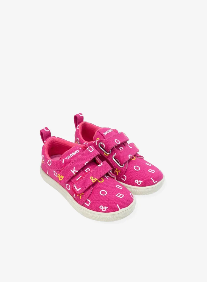 BOLD&KO Kids Signature Velcro Sneakers